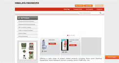 Desktop Screenshot of himalayaengineers.com